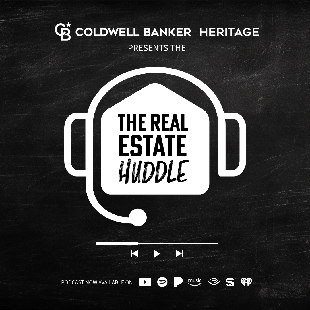 The Real Estate Huddle promotional social media graphic